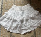 White Lace Skirt Photo 0