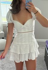 Audrey Parks Francesca's Dress White Photo 0