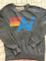 Aviator Nation Charcoal Logo Sweatshirt  Photo 0