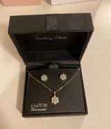 Sterling Silver Necklace And Earrings Photo 0