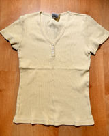 Old Navy  Yellow Henley Top  Photo 0