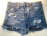 American Eagle Outfitters Jean Short Size10 Photo 0
