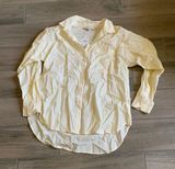 yellow stripe button up Photo 0