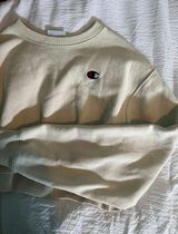 Champion Cropped Crew Neck Sweatshirt Photo 0