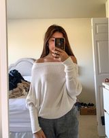 Free People Cream Sweater Photo 0