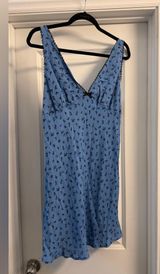 Wild Fable Blue Dress with Black Accents Photo 0