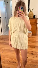 Free People Linen Romper Photo 0