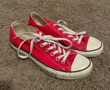 Converse Red  Sneakers Photo 0