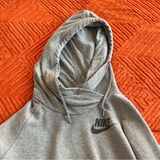 Nike Grey Pullover Hoodie Size Large Athleisure Comfy Loungewear Photo 0