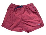 Vintage  burgundy red hiking shorts with adjustable waistband and pocket 🔥 Photo 0