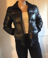 Banana Republic Black Puffer Coat Photo 0