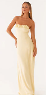 Yellow Maxi Dress Photo 0