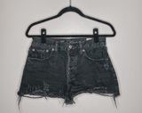 We The Free | Free People Black Jean Denim Shorts 27 Photo 0