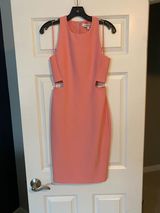 Elizabeth and James NWT Salmon Pink Tight Cut Our Dress Photo 0