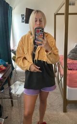 ZARA Cropped Denim Jacket Photo 0