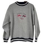 VINTAGE Cape Cod gray sailing nautical pullover sweatshirt unisex size large Photo 0