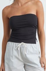 Black  Contour Tube Top Photo 0