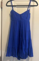 Blue mini dress Photo 0