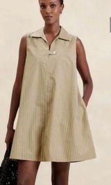 Striped Tank Dress Photo 0