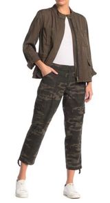 Sanctuary High Waisted Camo Cargo Pants Photo 0