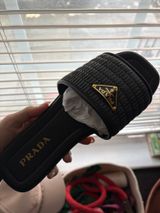 Prada  black sandals  Photo 0