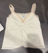 Brandy Melville Lace trim tank top Photo 0