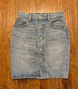 Midi Denim Skirt Photo 0