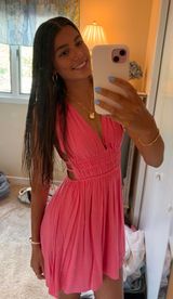 Super Cute Pink Mini Dress Photo 0