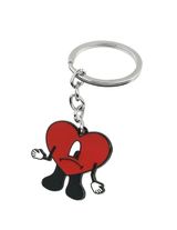 Bad Bunny Keychain Red Photo 0