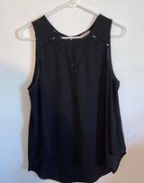 Guess Black Sleeveless Blouse Photo 0