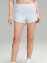 lululemon athletica Speed Up High-Rise Lined Shorts Powder Blue-Size 6 Photo 0