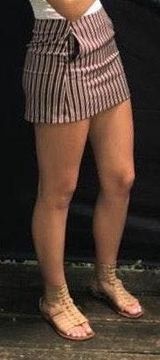 Urban Outfitters Striped Mini Skirt Photo 0