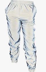reflective joggers Silver Size L Photo 0