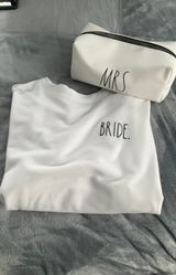 Rae Dunn Bride Sweatshirt and FREE Makeup Bag Photo 0