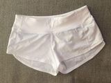 Lululemon White Speed Up Short 2.5” Photo 0