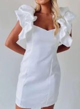 idem Ditto  White Mini Dress Photo 0