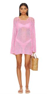 Show Me Your Mumu Paula Crochet Pullover Cover-Up Photo 0