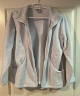 Scrub Stuff White Fleece Jacket Size M Photo 0