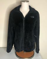 The North Face Osito Women’s Size Small Black Fuzzy Fleece Zip Up Jacket Coat Photo 0