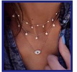 Bohemian Multi/Layered Necklace Gold Photo 0