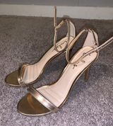Lulus Metallic Gold  Heels Photo 0
