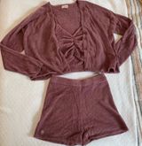 Lottie Moss 3 Piece Lounge Set With Bralette Photo 0