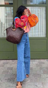 ZARA Marine Straight Jeans Photo 0