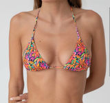 Bright Swimwear A Tropical Night Bikini Bikini Top Size XL Photo 0