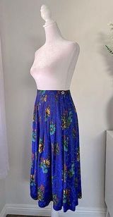 Norton Mcnaughton Vintage ‘90s Floral Midi Skirt Photo 0