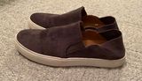 Steve Madden Gray Suede Slip Ons Photo 0