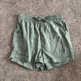Universal Thread High Waist Green Shorts Relaxed Fit Photo 0