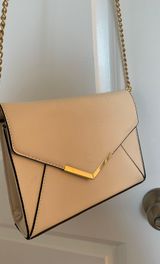 ASOS Crossbody Gold Chain Envelope Evening Bag Photo 0