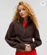 Oversized Scuba Half-Zip Photo 0