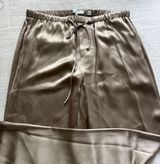 Vince Silk Pants Drawstring Photo 0